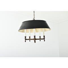 French 19th Century Bouillotte Chandelier - 4147361
