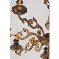 French 19th Century Brass Chandelier - 2646703