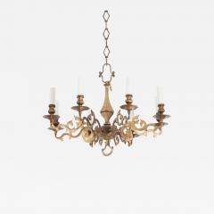 French 19th Century Brass Chandelier - 2659375