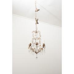 French 19th Century Brass Crystal Chandelier - 3510648