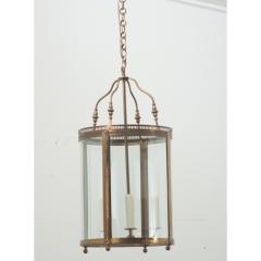 French 19th Century Brass Glass Lantern - 3484884