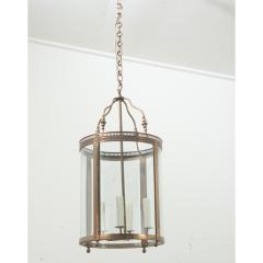 French 19th Century Brass Glass Lantern - 3485004