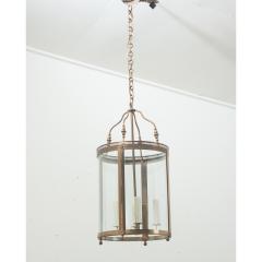 French 19th Century Brass Glass Lantern - 3485009