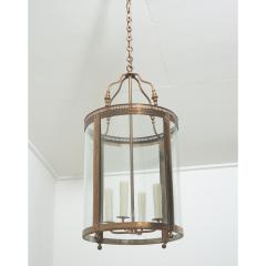 French 19th Century Brass Glass Lantern - 3485078