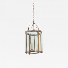 French 19th Century Brass Glass Lantern - 3490351