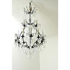 French 19th Century Bronze Crystal Chandelier - 3627132