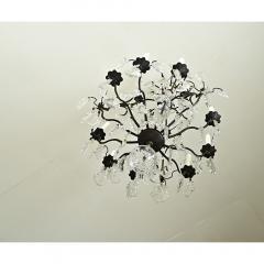 French 19th Century Bronze Crystal Chandelier - 3627226