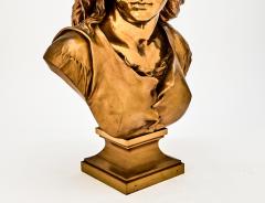 French 19th Century Bronze Sculpture Bust Of A Woman Signed F Barbedienne - 4706189