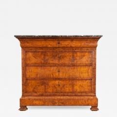French 19th Century Burl Louis Philippe Commode - 3192202