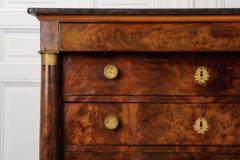 French 19th Century Burl Mahogany Empire Commode - 1547280