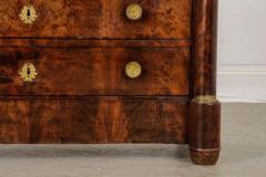 French 19th Century Burl Mahogany Empire Commode - 1547281