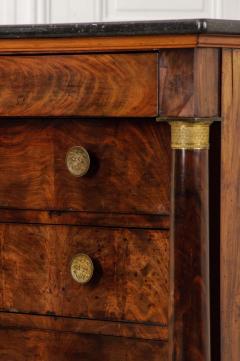 French 19th Century Burl Mahogany Empire Commode - 1547282