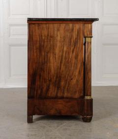 French 19th Century Burl Mahogany Empire Commode - 1547292
