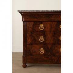 French 19th Century Burl Mahogany Louis Philippe Commode - 3069411