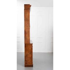 French 19th Century Burl Walnut Inlay Bibliotheque - 1978132