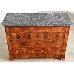 French 19th Century Burl Walnut Louis Philippe Commode - 4688351