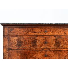 French 19th Century Burl Walnut Louis Philippe Commode - 4688354