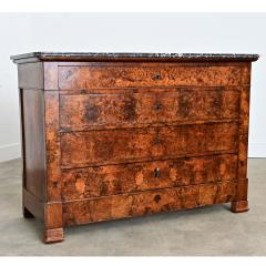 French 19th Century Burl Walnut Louis Philippe Commode - 4688377