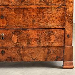 French 19th Century Burl Walnut Louis Philippe Commode - 4688383