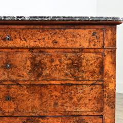 French 19th Century Burl Walnut Louis Philippe Commode - 4688385