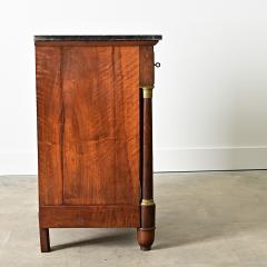 French 19th Century Burled Mahogany Empire Commode - 4488775
