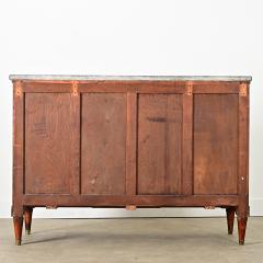 French 19th Century Burled Maple Marble Top Buffet - 4271656