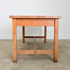 French 19th Century Butcher Block Dining Work Table - 4606818