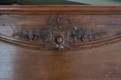 French 19th Century Carved Dark Oak Trumeau - 1837769