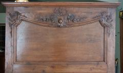 French 19th Century Carved Dark Oak Trumeau - 1837777