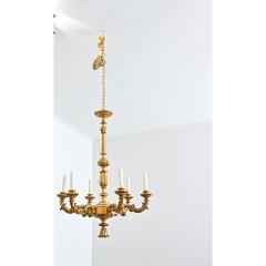 French 19th Century Carved Giltwood Chandelier - 4558246