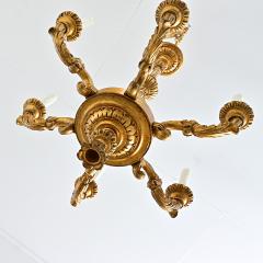 French 19th Century Carved Giltwood Chandelier - 4558257