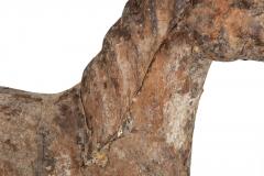 French 19th Century Carved Hardwood Horse Likely Papier M ch Mold Form - 4416869