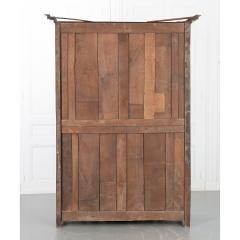 French 19th Century Carved Oak Armoire - 2431895