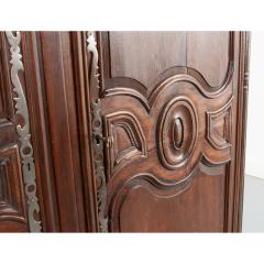 French 19th Century Carved Oak Armoire - 2431910