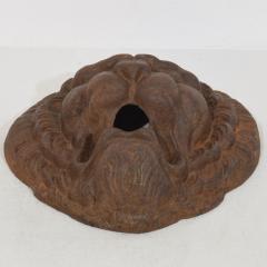 French 19th Century Cast Iron Lion Fountain Head - 4108991