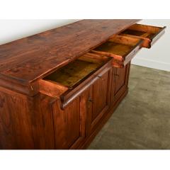 French 19th Century Chestnut Oak Enfilade - 3856293