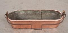 French 19th Century Copper and Brass Fish Kettle - 1010810