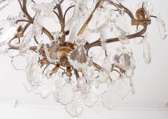 French 19th Century Crystal and Brass Chandelier - 1702144