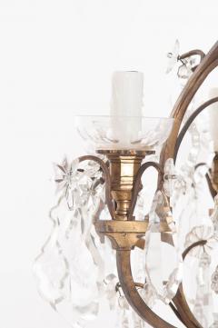 French 19th Century Crystal and Brass Chandelier - 1702149