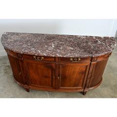 French 19th Century Demilune Mahogany Enfilade - 4759223