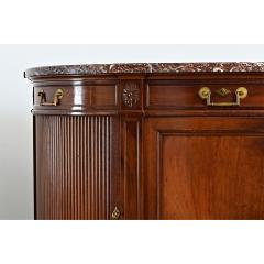 French 19th Century Demilune Mahogany Enfilade - 4759230