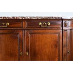 French 19th Century Demilune Mahogany Enfilade - 4759231