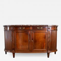 French 19th Century Demilune Mahogany Enfilade - 4789770