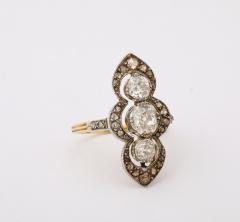 French 19th Century Diamond Navette Ring - 4226000