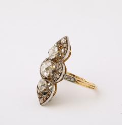 French 19th Century Diamond Navette Ring - 4226004