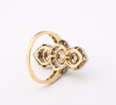 French 19th Century Diamond Navette Ring - 4226006