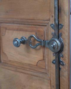 French 19th Century Double leaf Double sided Walnut Communication Door - 4577513