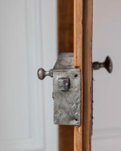 French 19th Century Double sided Double leaf Walnut Communication Door - 4577522