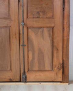 French 19th Century Double sided Double leaf Walnut Communication Door - 4577531