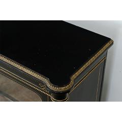 French 19th Century Ebonized Bibliotheque - 4798443